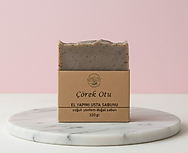 ÇÖREK OTLU EL YAPIMI DOĞAL USTA SABUNU