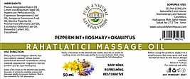 RAHATLATICI MASSAGE OIL (Tüm vücut)