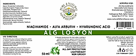 ALG LOSYON (Niacinamide, Alfa-Arbutin, Hyaluronic Acid)
